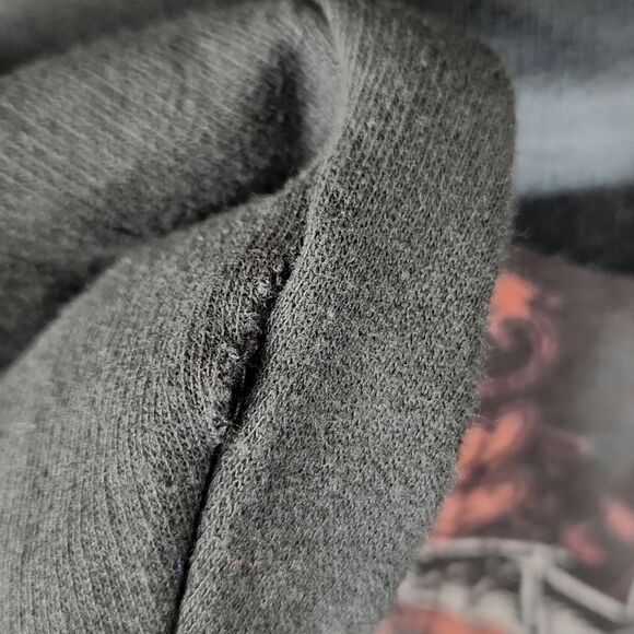 ESY Surf Co DIY Avenged Sevenfold Long Sleeve Pullover Hoodie Medium - Picture 6 of 6